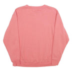 CALVIN KLEIN PERFORMANCE Womens Pink XS Crew Neck Cotton Blend Sweatshirt