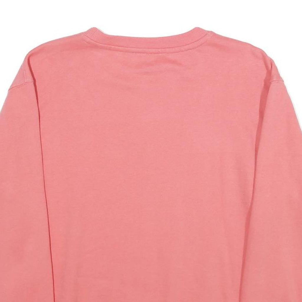 CALVIN KLEIN PERFORMANCE Womens Pink XS Crew Neck Cotton Blend Sweatshirt