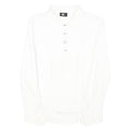 BOGNER Womens White Basic Shirt Long Sleeve Collared M Button Casual Top