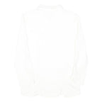 BOGNER Womens White Basic Shirt Long Sleeve Collared M Button Casual Top
