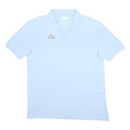 KAPPA Mens Blue Short Sleeve Plain 2XL Cotton Polo Shirt Casual Basic