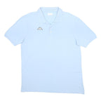 KAPPA Mens Blue Short Sleeve Plain 2XL Cotton Polo Shirt Casual Basic
