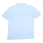 KAPPA Mens Blue Short Sleeve Plain 2XL Cotton Polo Shirt Casual Basic