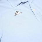 KAPPA Mens Blue Short Sleeve Plain 2XL Cotton Polo Shirt Casual Basic