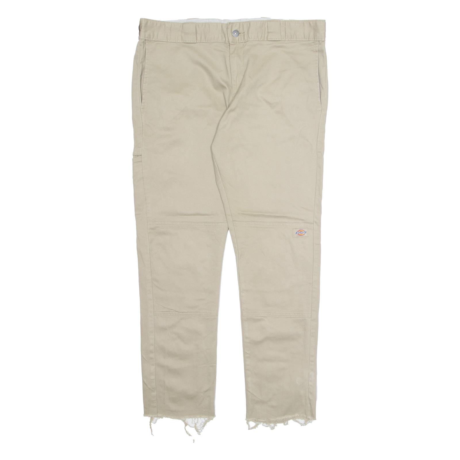 DICKIES Workwear Mens Trousers Beige Regular Straight W36 L29