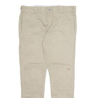 DICKIES Workwear Mens Trousers Beige Regular Straight W36 L29