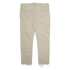 DICKIES Workwear Mens Trousers Beige Regular Straight W36 L29