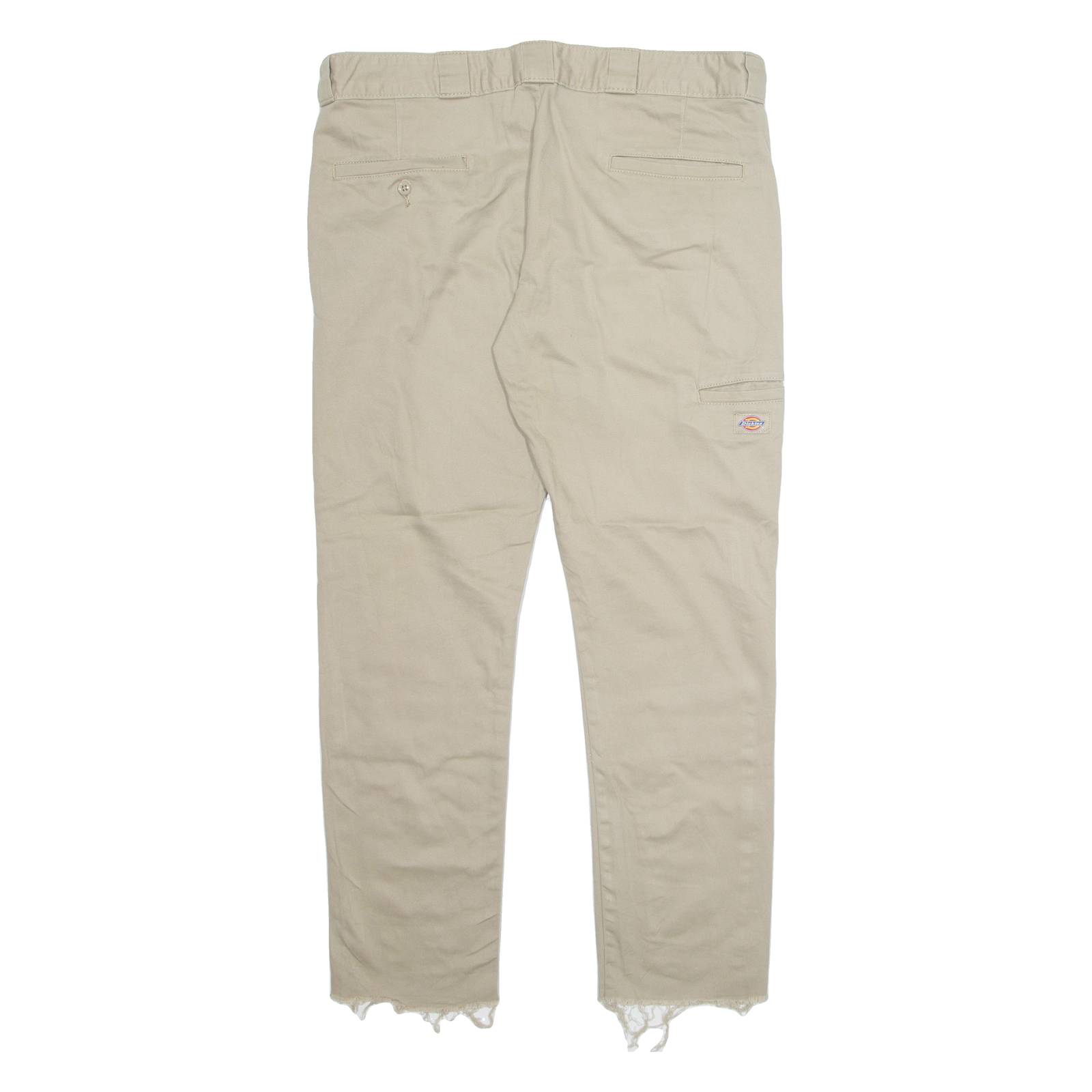 DICKIES Workwear Mens Trousers Beige Regular Straight W36 L29