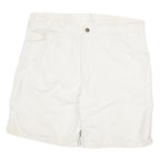 DICKIES Mens White Casual Shorts 2XL W35 Cotton Blend Comfortable Fit