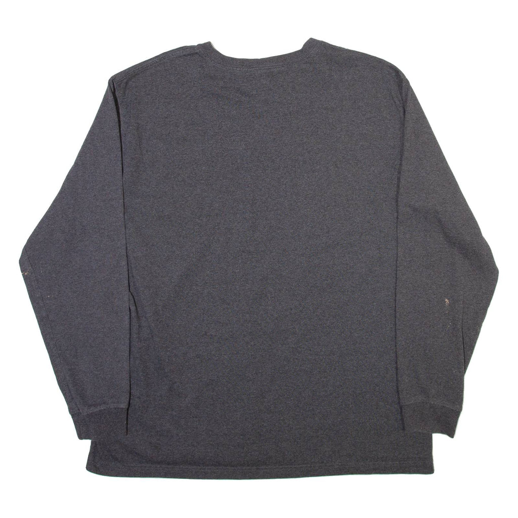 CARHARTT Mens T-Shirt Grey Long Sleeve XL