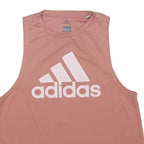 ADIDAS Womens Pink Sleeveless T-Shirt L Crew Neck Polyester Blend Sports Vest