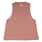 ADIDAS Womens Pink Sleeveless T-Shirt L Crew Neck Polyester Blend Sports Vest