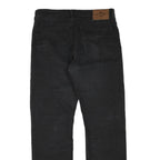 LEE COOPER Womens Regular Black Cotton Blend Denim Jeans W34 L32 Classic Style
