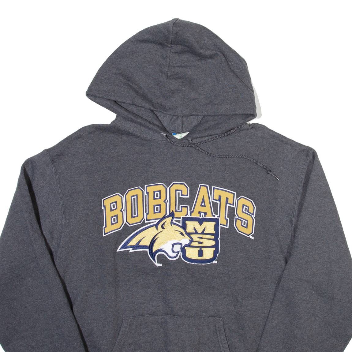 CHAMPION Msu Bobcats Mens Grey Hoodie USA M