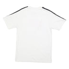 NIKE Mens White & Red Graphic T-Shirt S Short Sleeve Crew Neck Sportswear