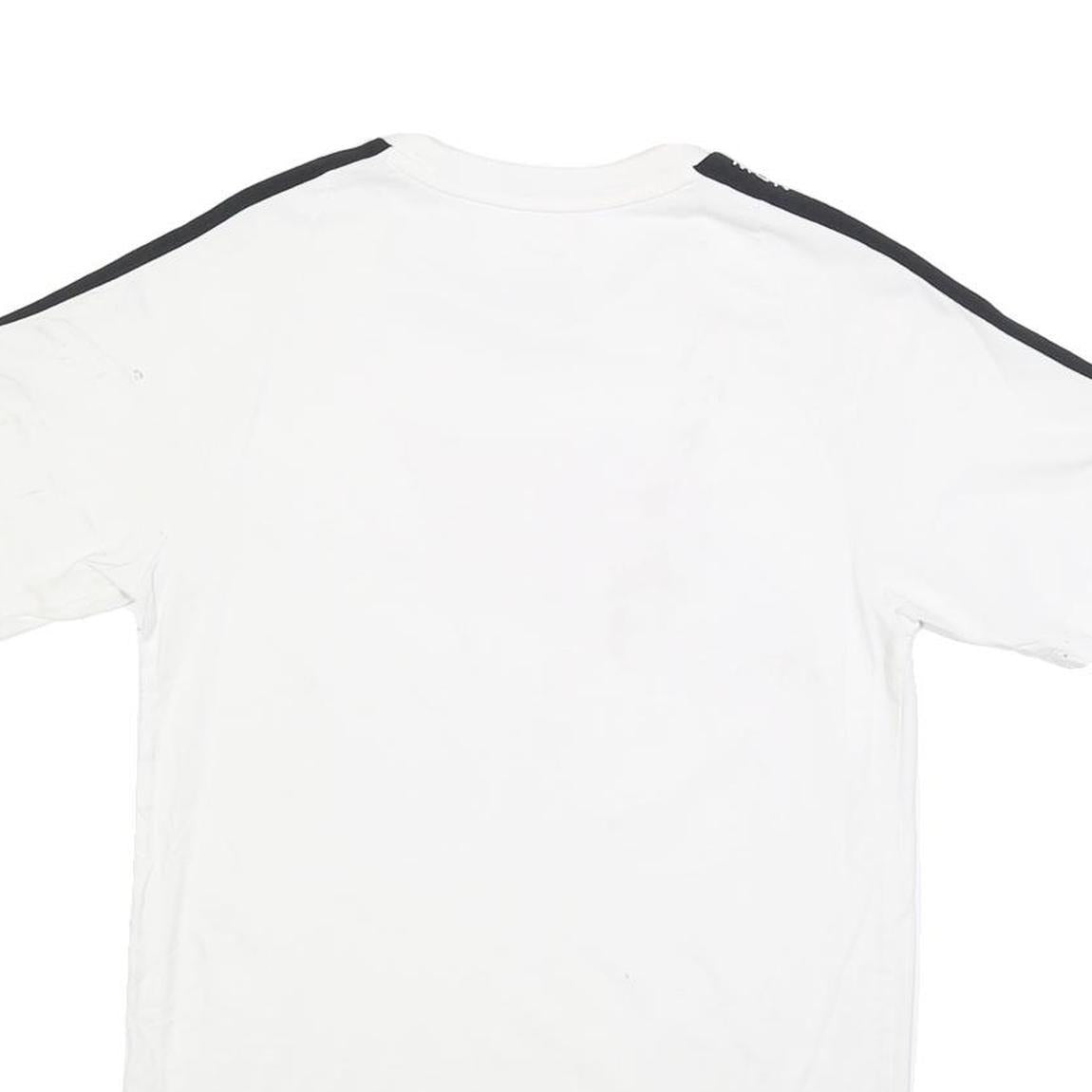 NIKE Mens White & Red Graphic T-Shirt S Short Sleeve Crew Neck Sportswear