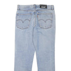 LEVI'S Mens Slim Blue Denim Light Wash Jeans W32 L28 Classic Zip Pocket