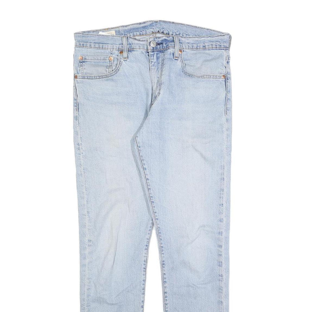 LEVI'S 512 BIG E Mens Jeans Blue Slim Skinny Denim Light W32 L32 Cotton Blend