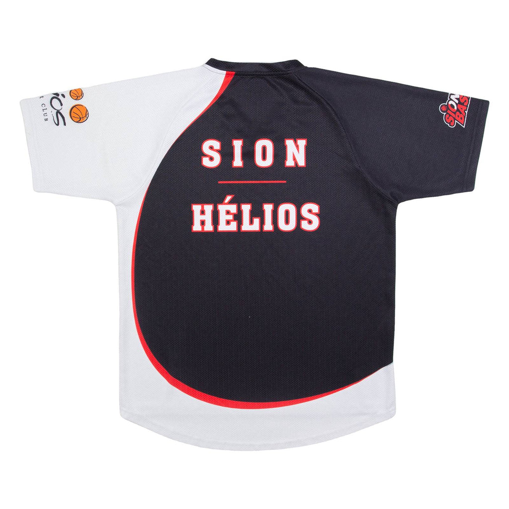 Sion Helios Basketball Mens Jersey Black V-Neck M