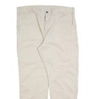 CARHARTT Mens Cotton Blend Beige Relaxed Straight Trousers W40 L32 Workwear