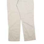 CARHARTT Mens Cotton Blend Beige Relaxed Straight Trousers W40 L32 Workwear