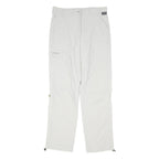 SCHOFFEL Womens Polyamide White Regular Fit Trousers W34 L34 Outdoor Comfort