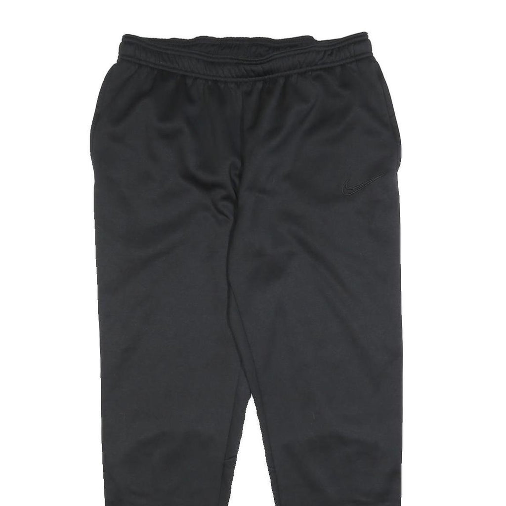 NIKE Womens Joggers Black L W30 L29 Slim Tapered Fit Sportswear Elastic Waist