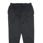 NIKE Womens Joggers Black L W30 L29 Slim Tapered Fit Sportswear Elastic Waist