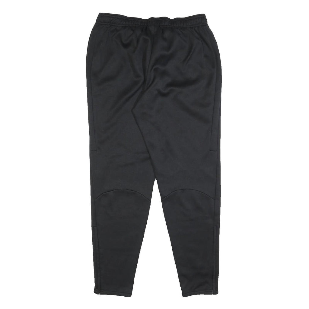 NIKE Womens Joggers Black L W30 L29 Slim Tapered Fit Sportswear Elastic Waist