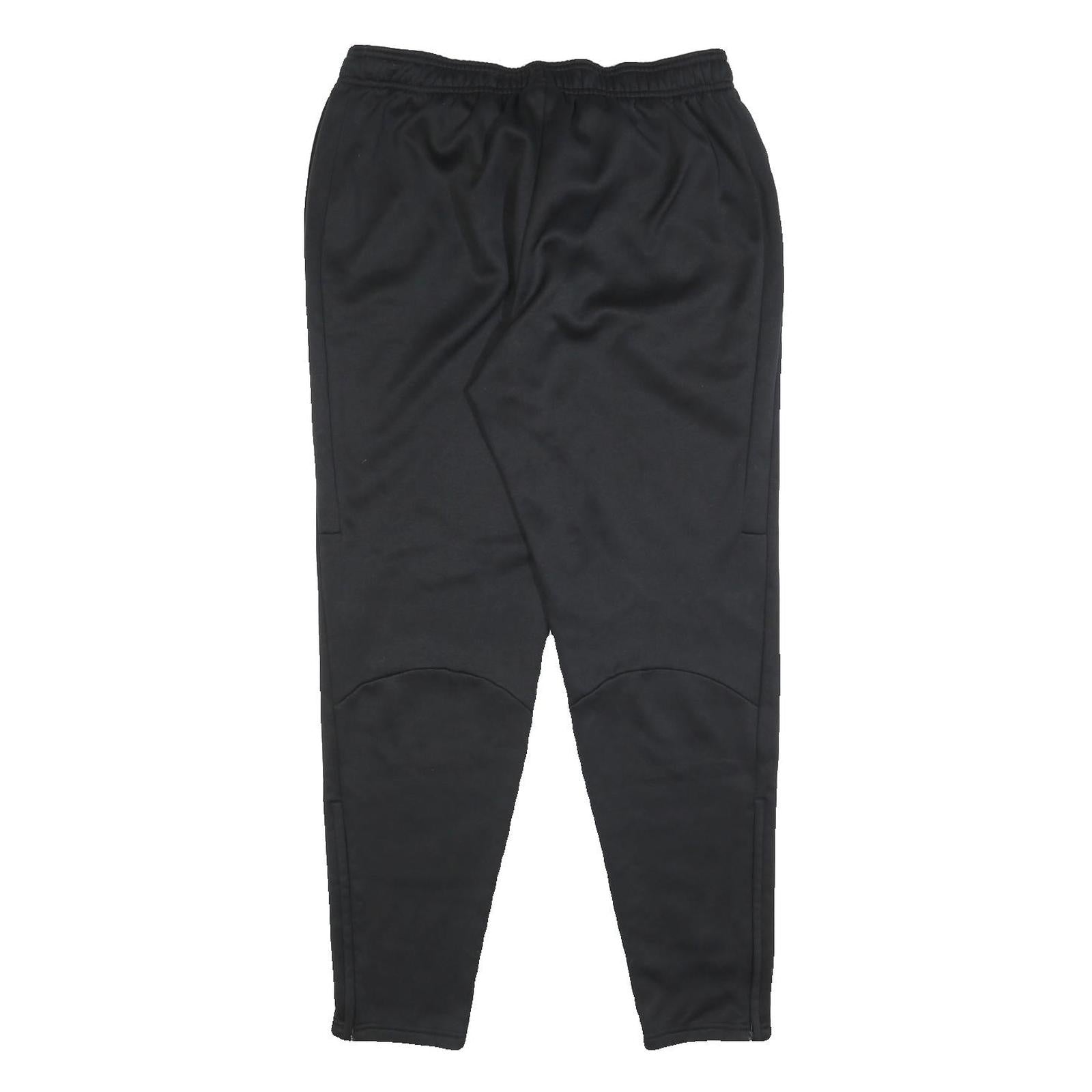 NIKE Womens Joggers Black L W30 L29 Slim Tapered Fit Sportswear Elastic Waist