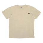 DICKIES Mens Beige Pocket T-Shirt XL Short Sleeve Crew Neck Cotton Blend Casual