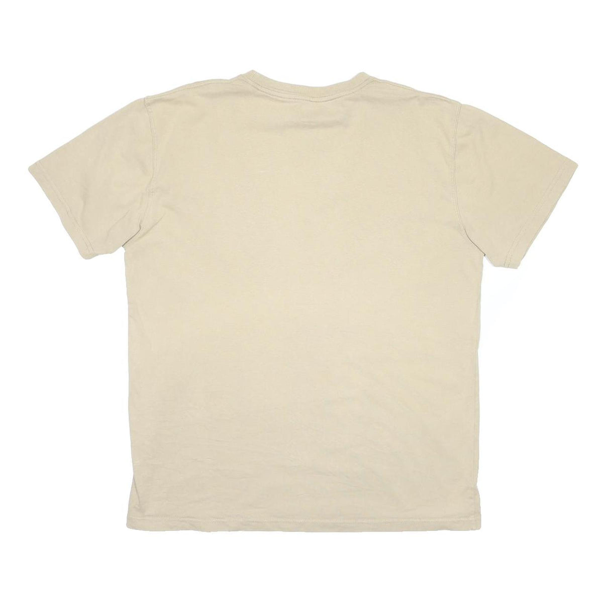 DICKIES Mens Beige Pocket T-Shirt XL Short Sleeve Crew Neck Cotton Blend Casual