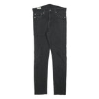 LEVI'S 510 BIG E Mens Slim Black Denim Medium W32 L29 Zip Jeans