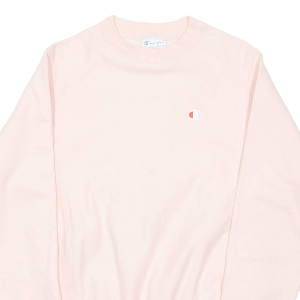 CHAMPION REVERSE WEAVE Womens Sweatshirt Pink XS