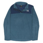 THE NORTH FACE Womens Blue & Navy Plain Pullover Basic Knit M Outdoor Fleece