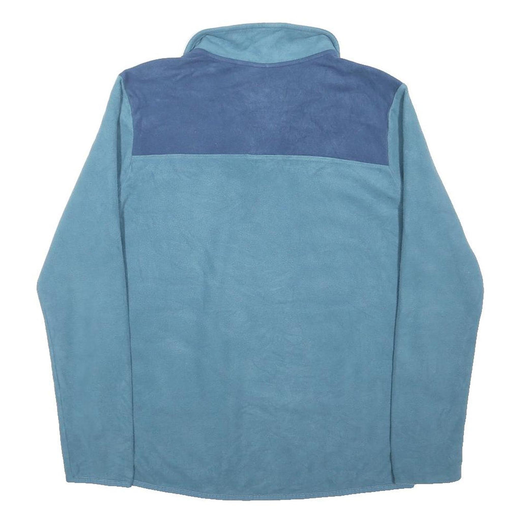 THE NORTH FACE Womens Blue & Navy Plain Pullover Basic Knit M Outdoor Fleece