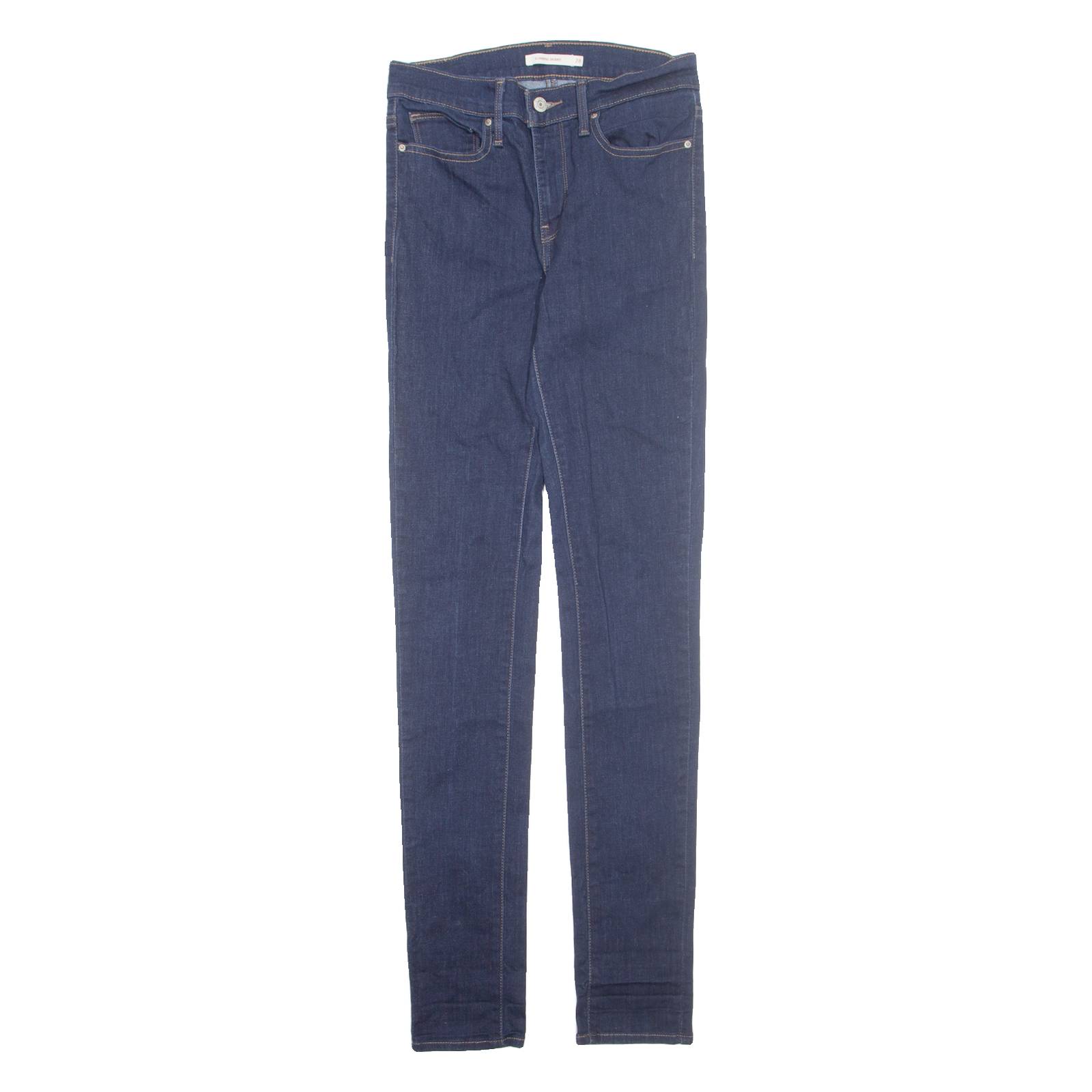 LEVI'S Womens Jeans Blue Regular Straight W28 L30