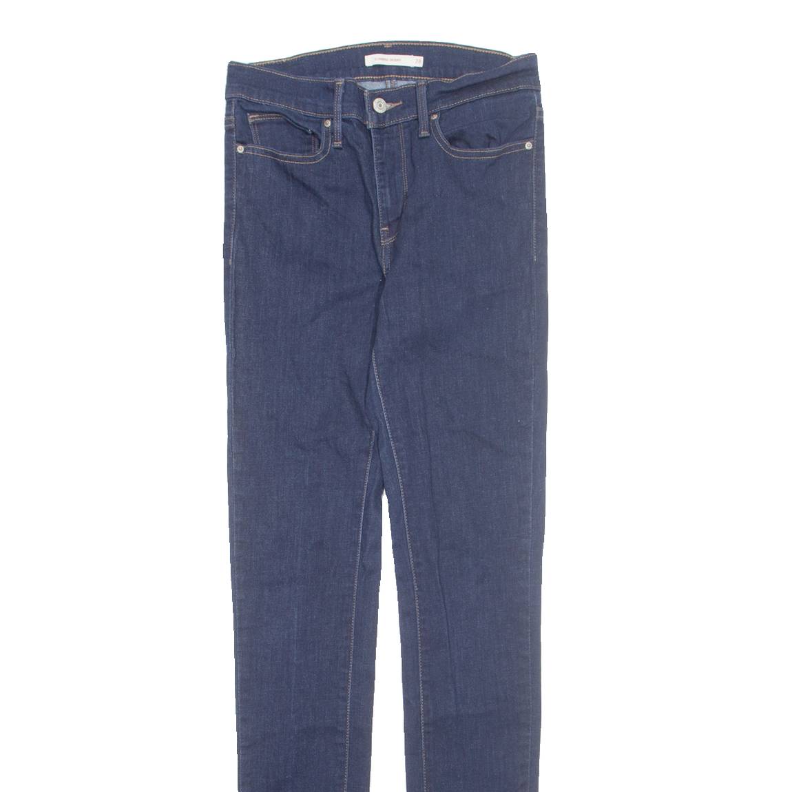 LEVI'S Womens Jeans Blue Regular Straight W28 L30