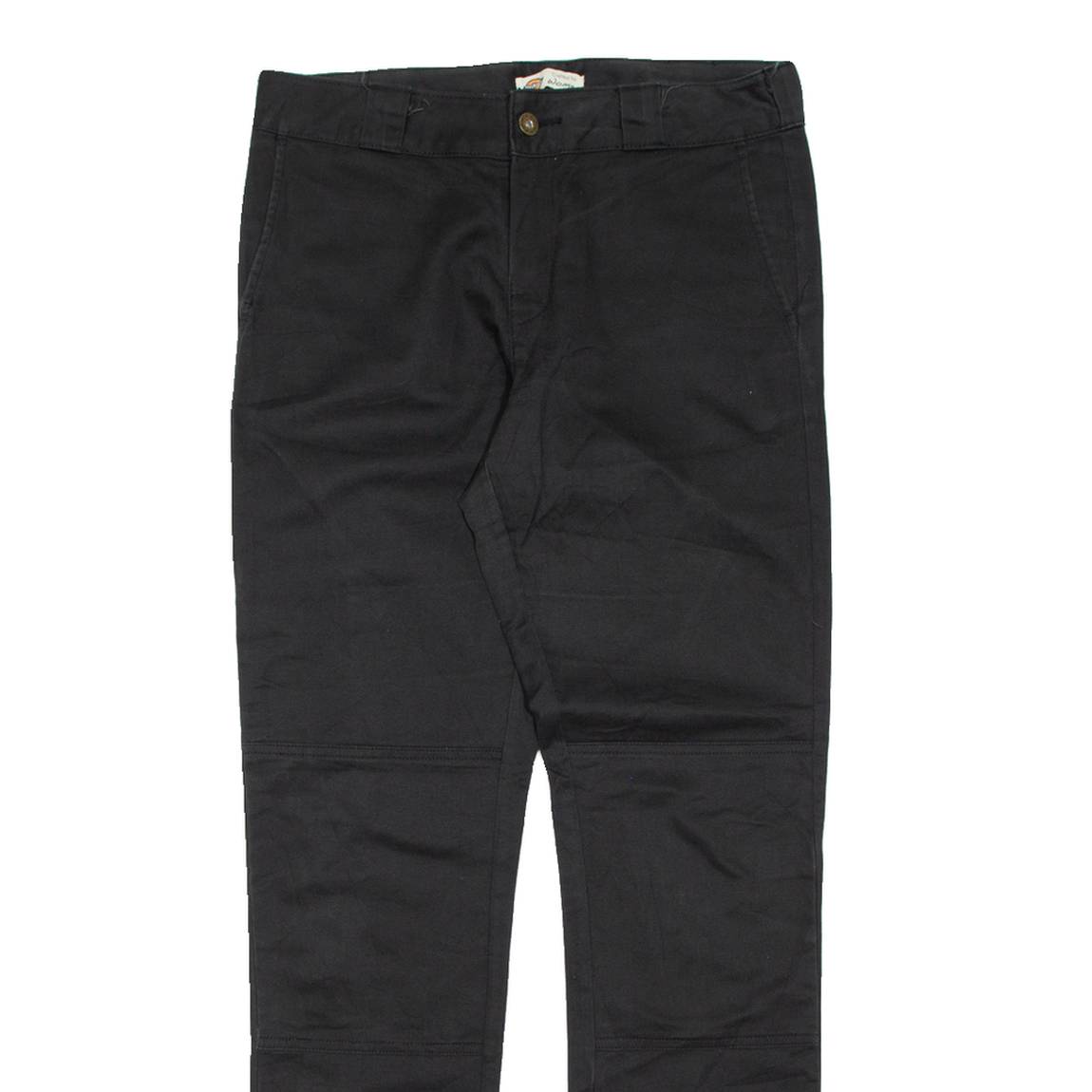 DICKIES Chino Womens Trousers Black Regular Tapered W32 L32