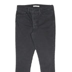 LEVI'S 311 Womens Slim Black Denim Rinse Jeans W28 L28 Stretch Cotton Blend