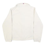 BERGHAUS Womens White Zip Jacket UK 12 Polyester Fleece Outdoor Warm Layer