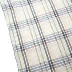 TIMBERLAND Mens Beige Check Shirt L Cotton Short Sleeve Casual Lightweight