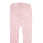 TRUE RELIGION Womens Trousers Pink Slim Tapered W27 L30