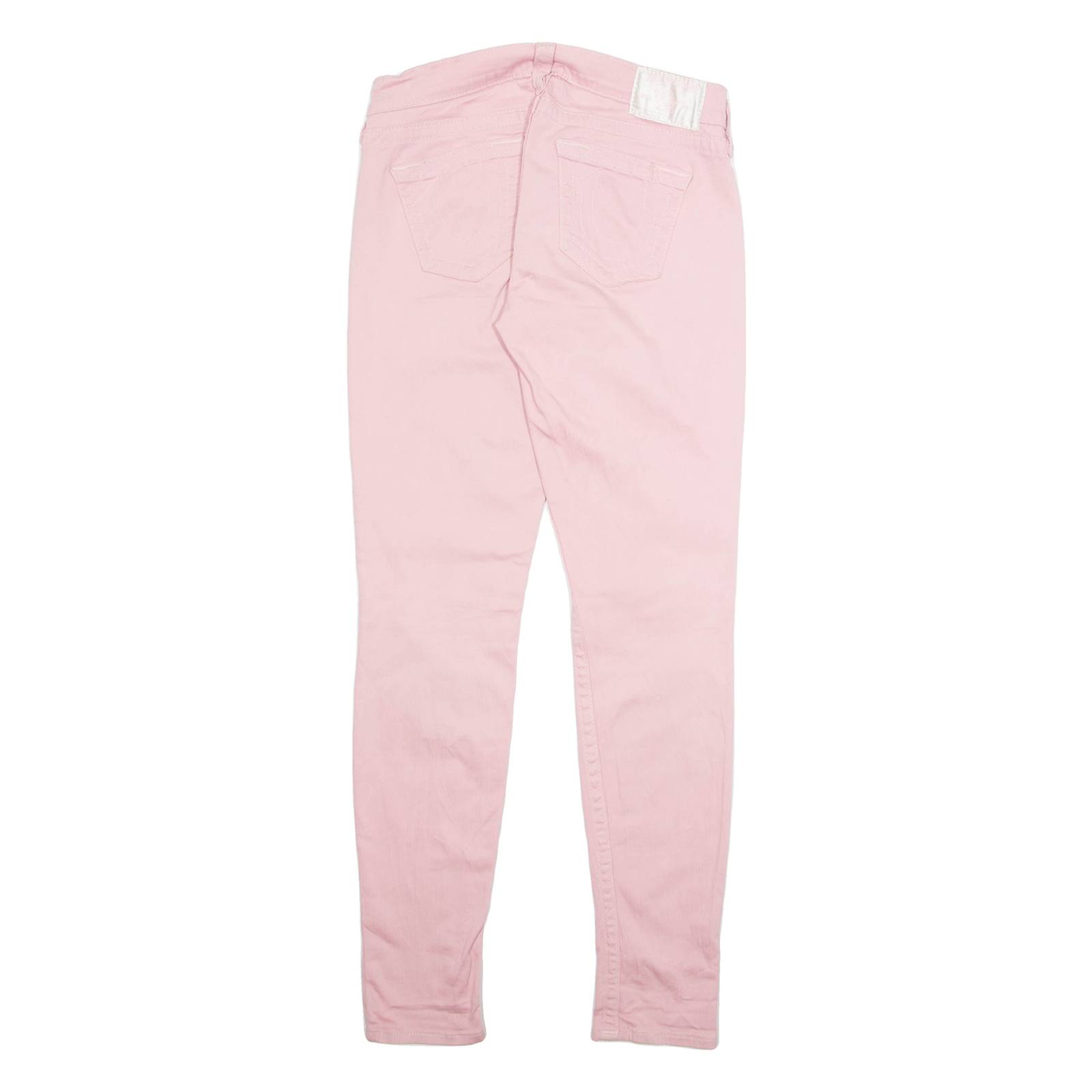 TRUE RELIGION Womens Trousers Pink Slim Tapered W27 L30