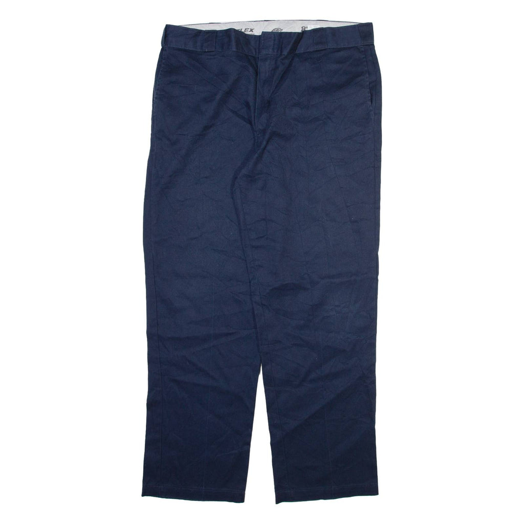 DICKIES 874 Workwear Mens Trousers Blue Regular Straight W40 L32