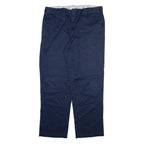 DICKIES 874 Workwear Mens Trousers Blue Regular Straight W40 L32