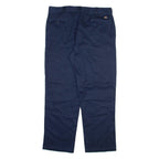 DICKIES 874 Workwear Mens Trousers Blue Regular Straight W40 L32