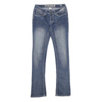 HYDRAULIC Womens Slim Blue Denim Slim Jeans W26 L32 Stylish Stretch Cotton Blend
