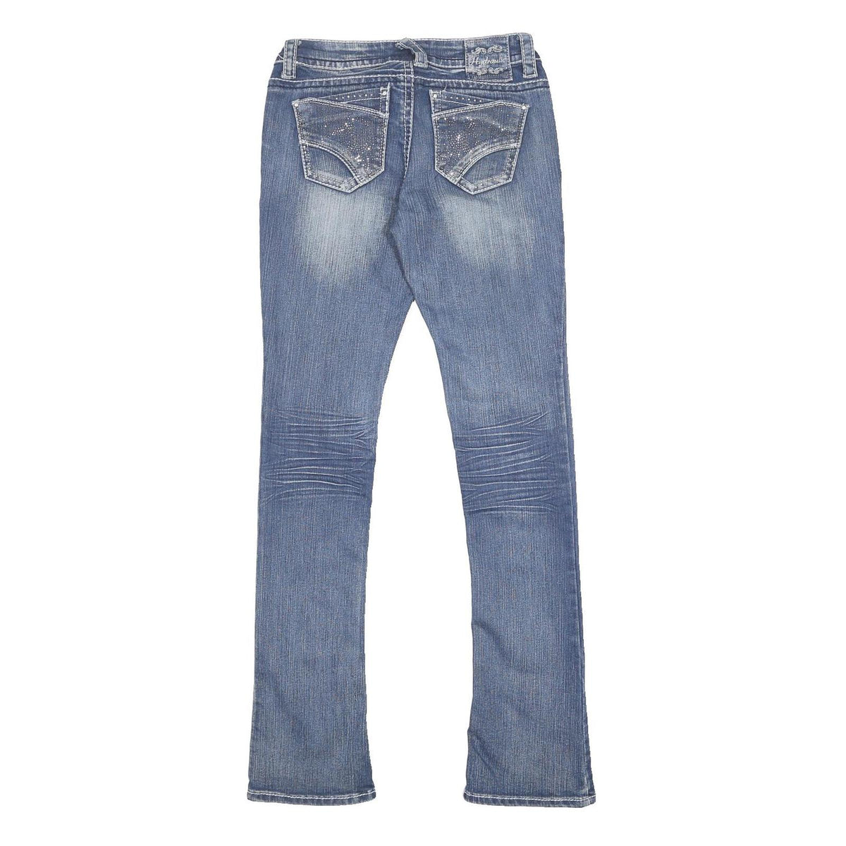 HYDRAULIC Womens Slim Blue Denim Slim Jeans W26 L32 Stylish Stretch Cotton Blend