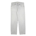 LEVI'S 501 Mens Jeans Regular Straight Denim Light W34 L30 Classic Button Fly